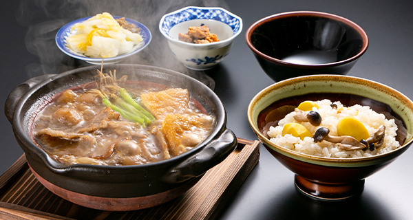 豚鍋（仙台風味噌味）定食